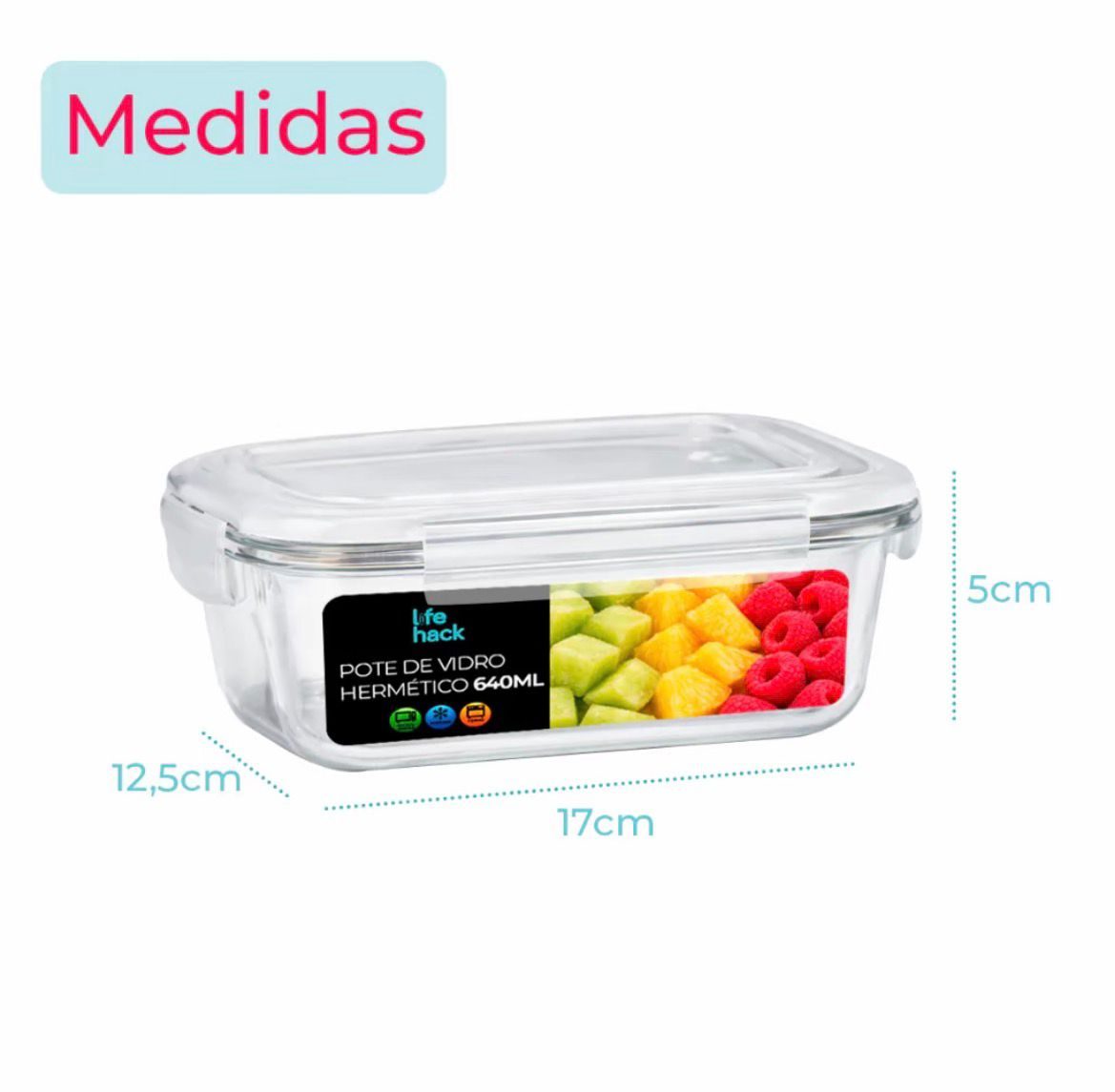Pote Hermético 640ml 6